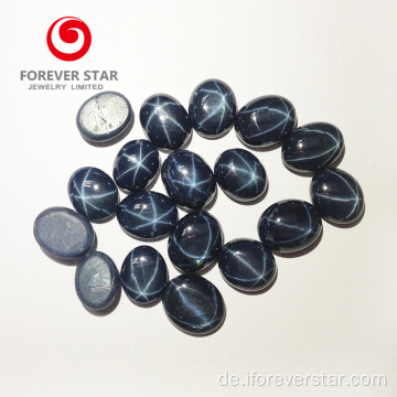 Großer Stock Blue Star Natural Saphhire Edelstein